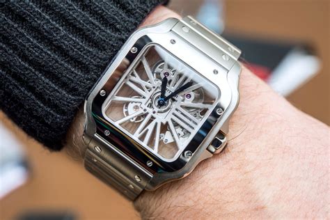 cartier watch skeleton|cartier skeleton watch price.